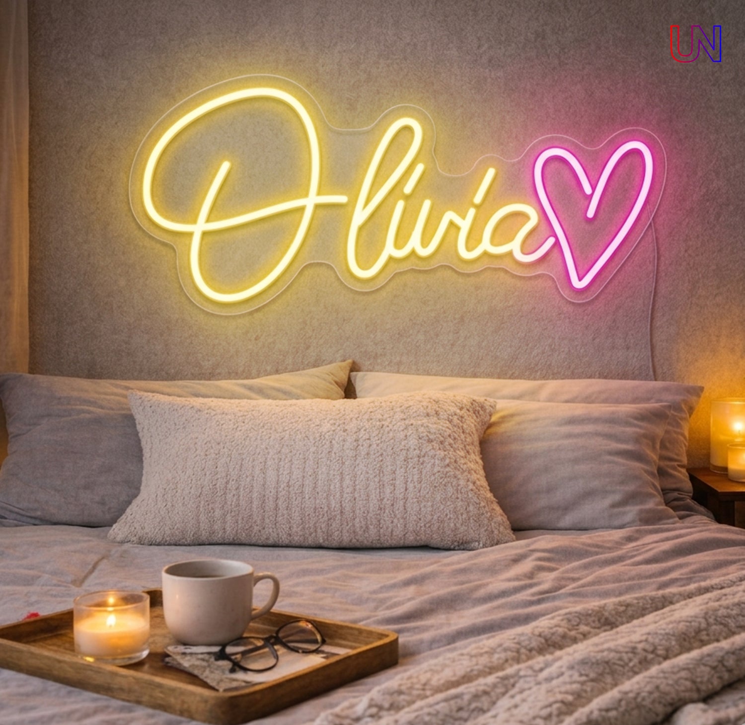 Olivia Custom Neon Sign name