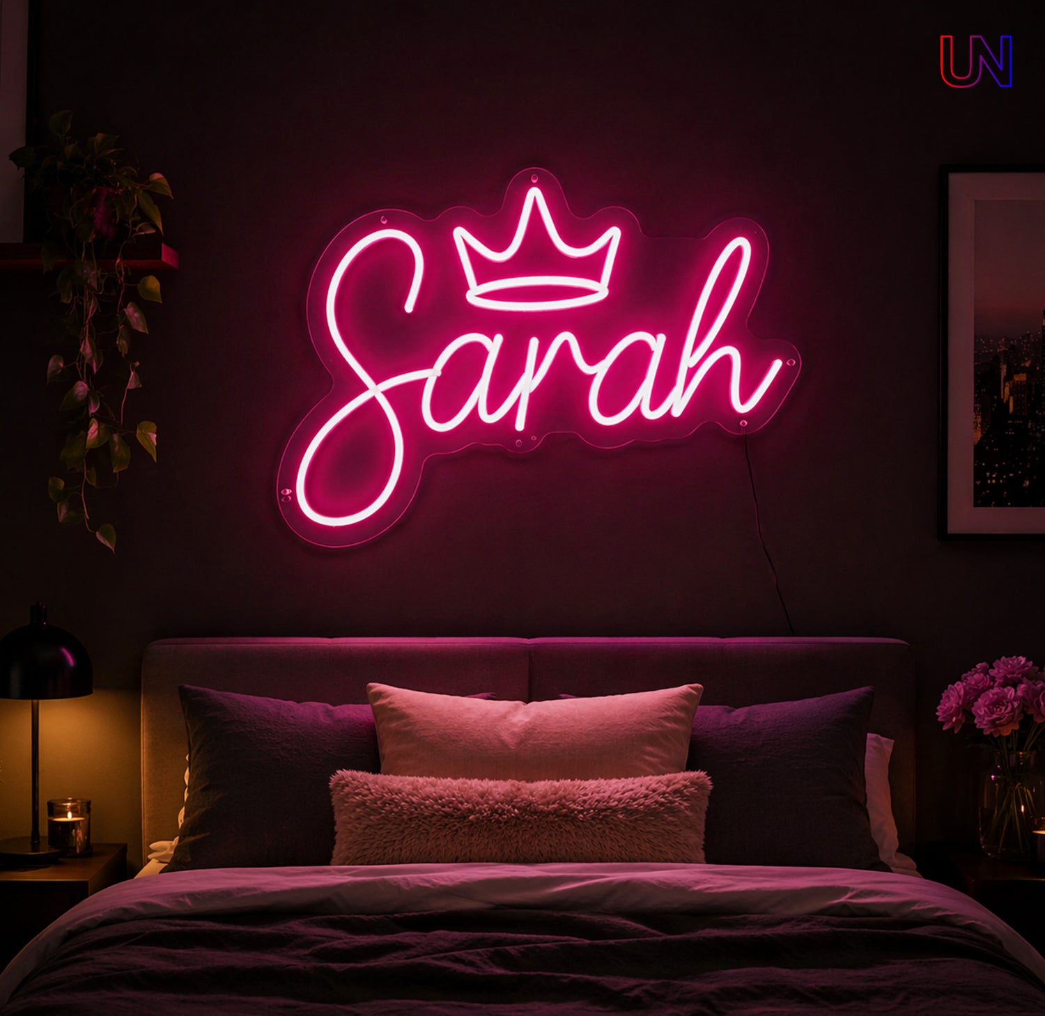 Sarah Custom Name Neon sign