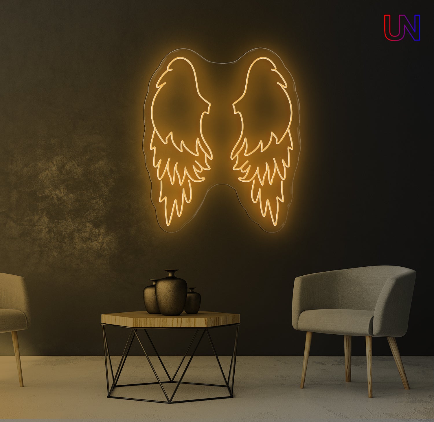 Angel Wing Custom Neon Sign