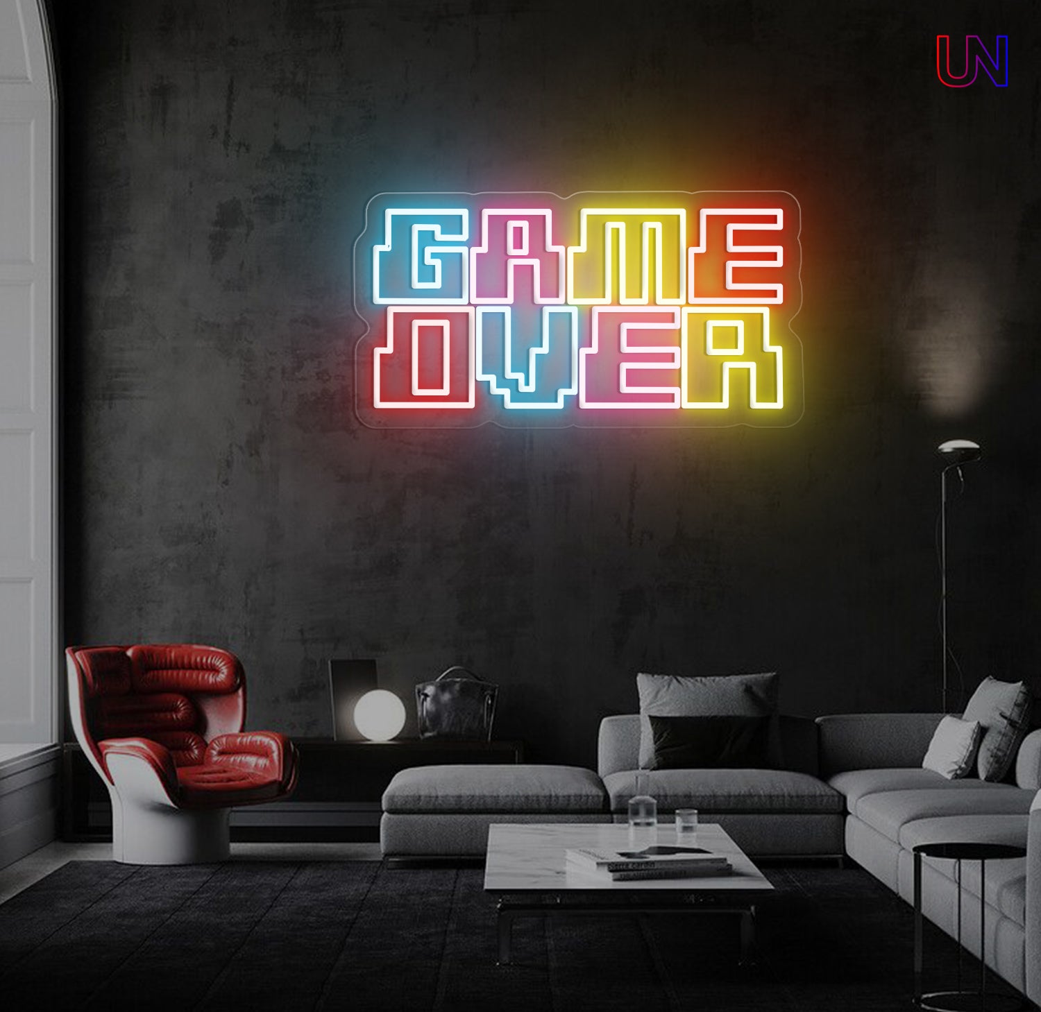 Game Over Custom Neon Sign