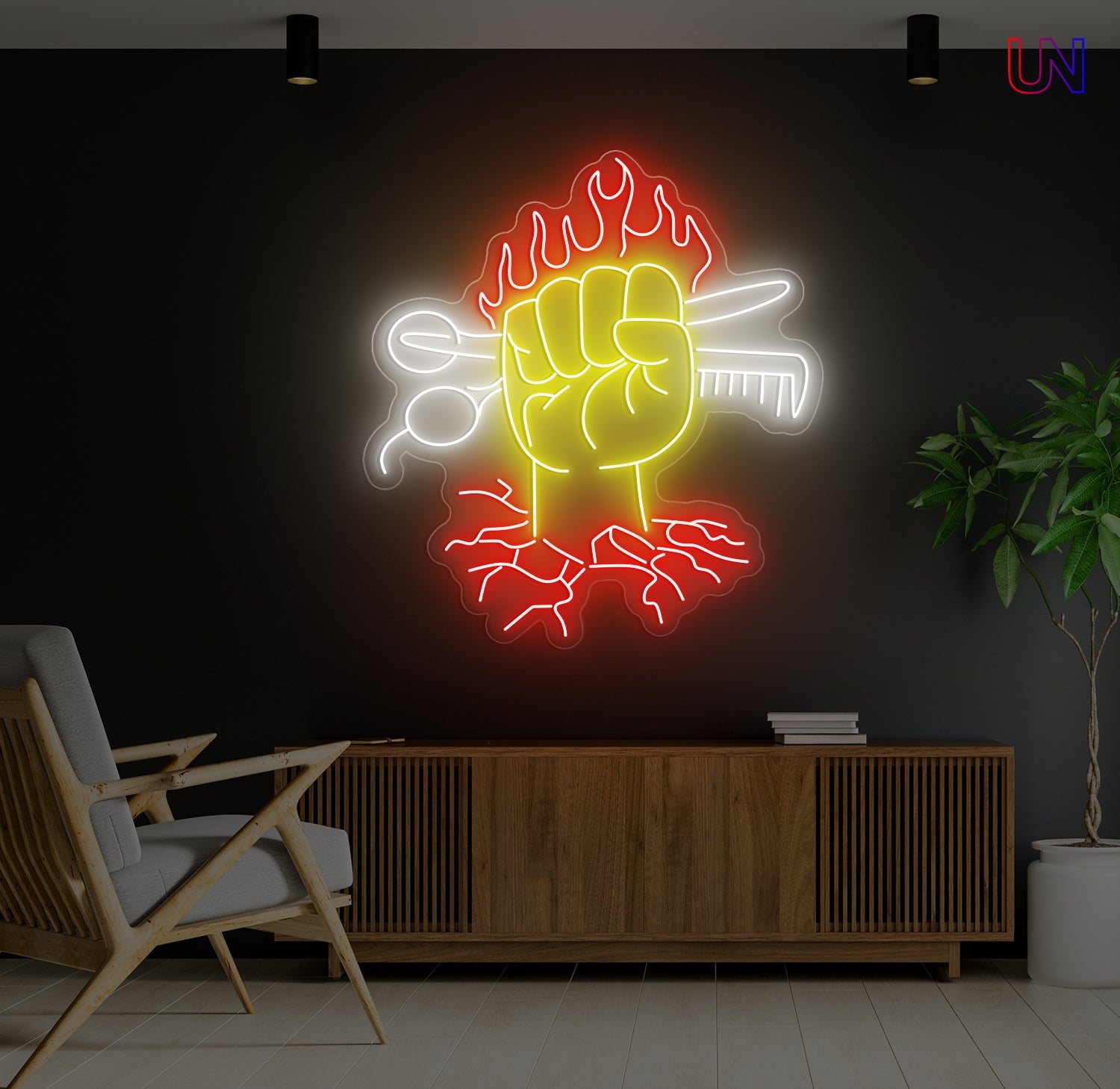 Hair saloon Custom Neon sign