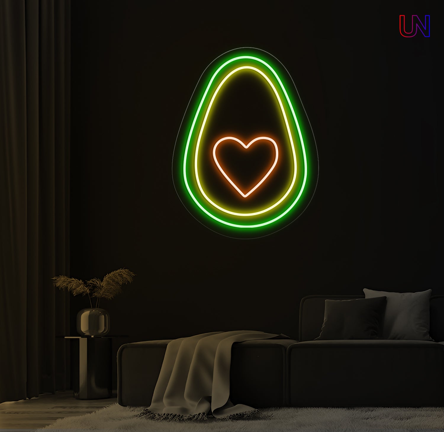 Avocado Custom neon sign