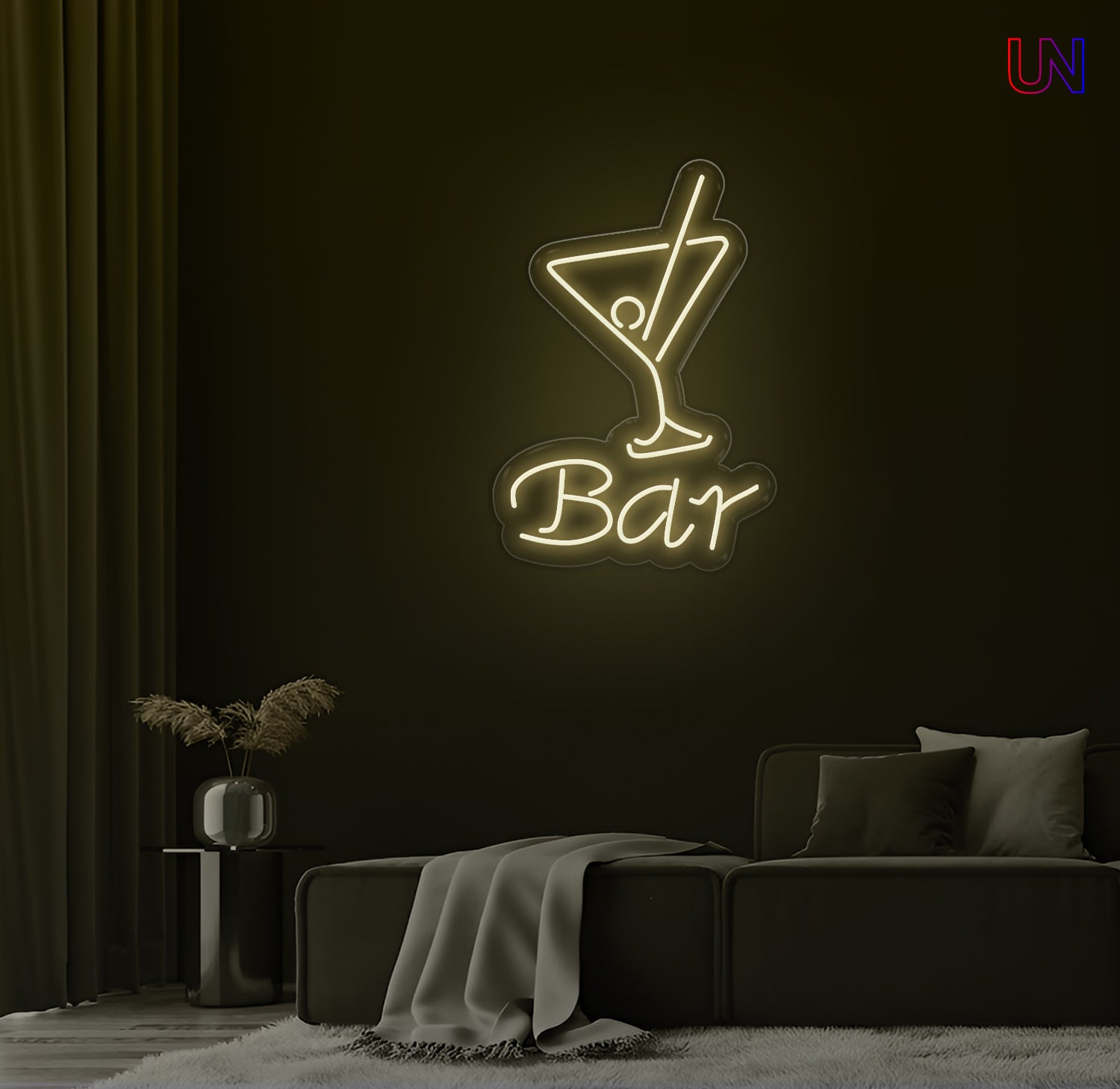 Neon sign for Bar