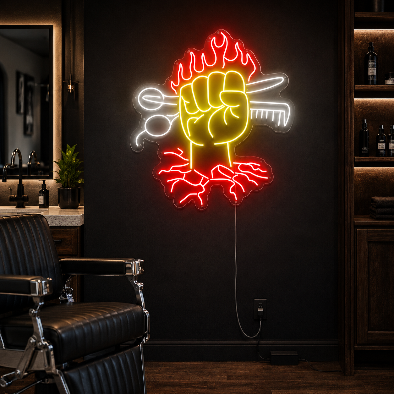 Hair saloon Custom Neon sign