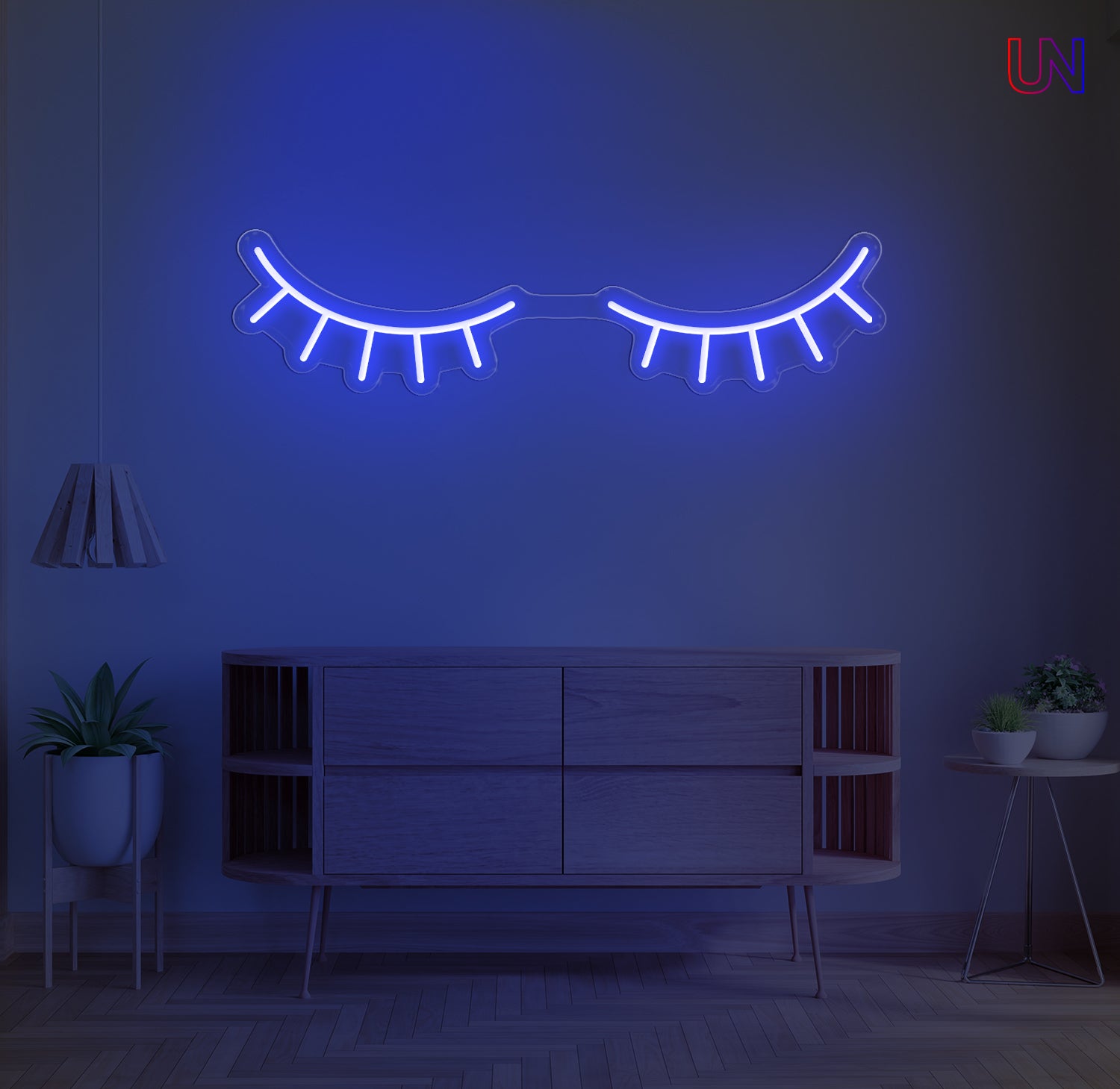 Eyelashes Neon Sign for Lash Studios, Salons & Beauty Spaces
