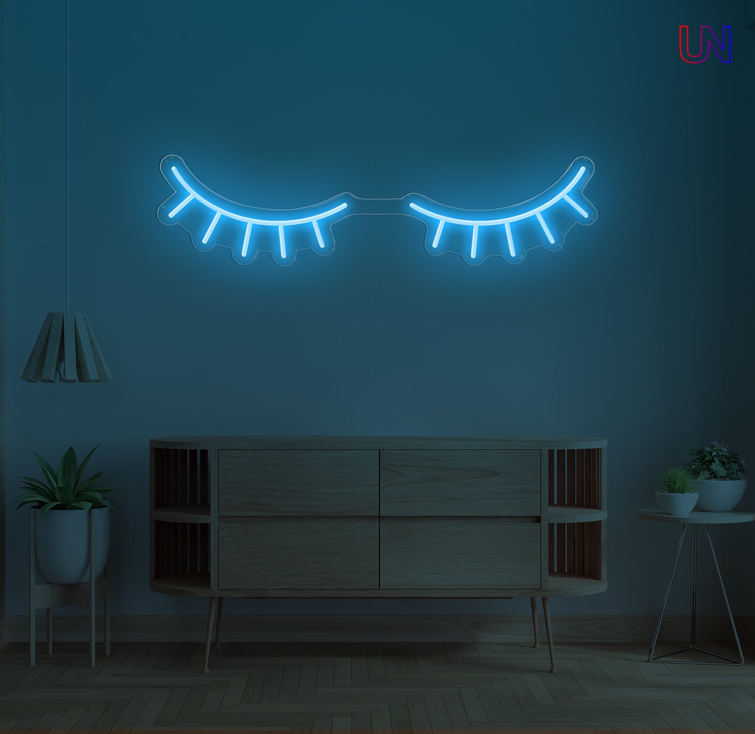 Eyelashes Neon Sign for Lash Studios, Salons & Beauty Spaces