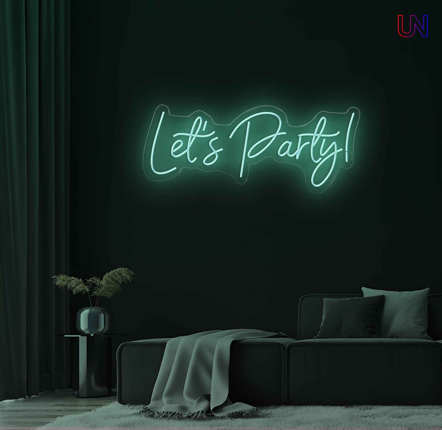 Let’s Party Neon Sign – Custom LED Neon for Events, Parties & Home Decor