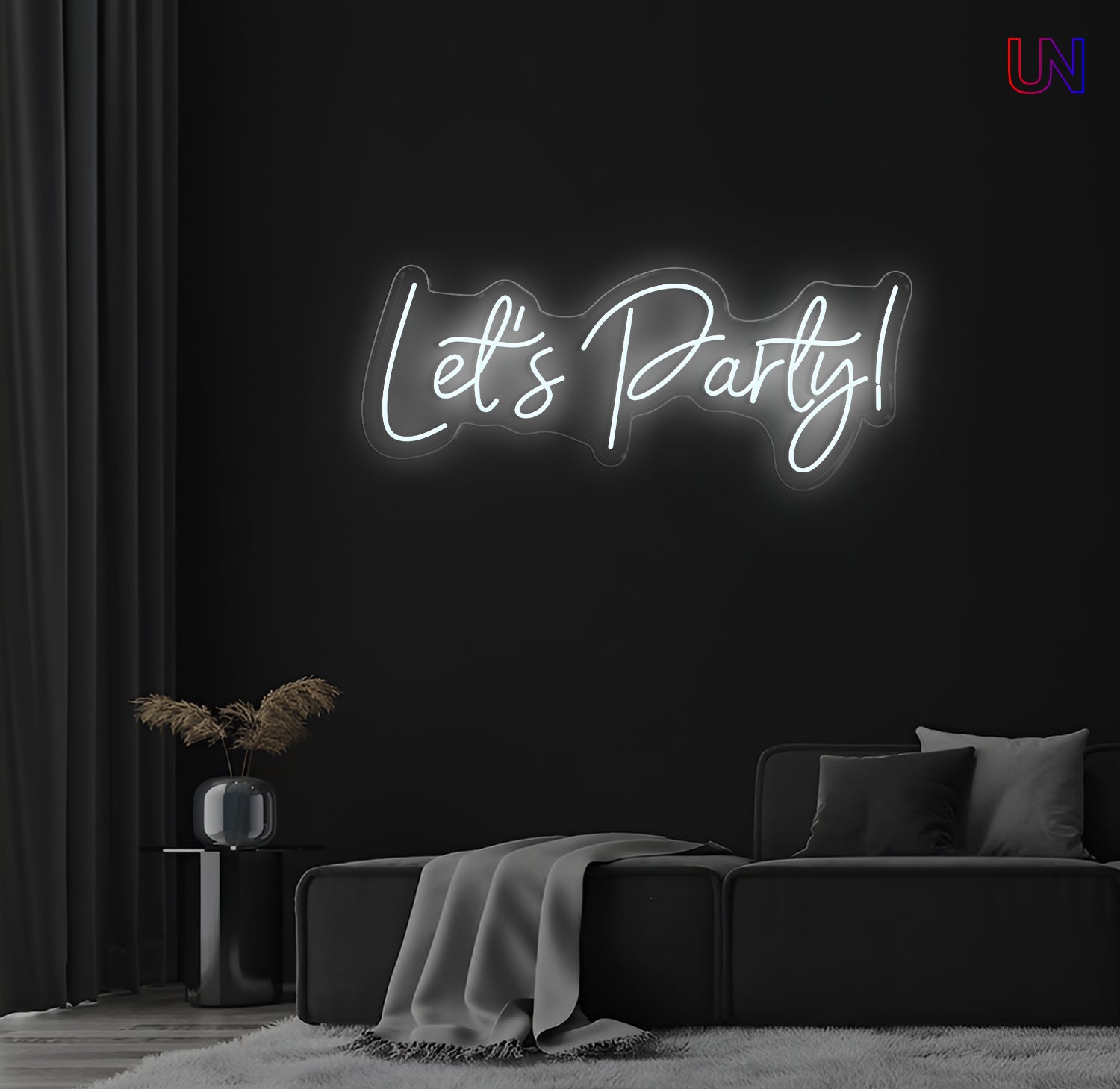 Let’s Party Neon Sign – Custom LED Neon for Events, Parties & Home Decor