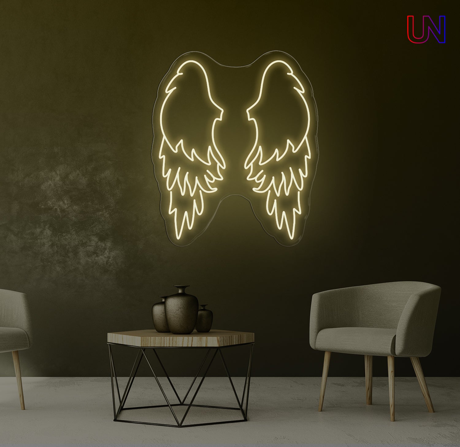 Angel Wing Custom Neon Sign