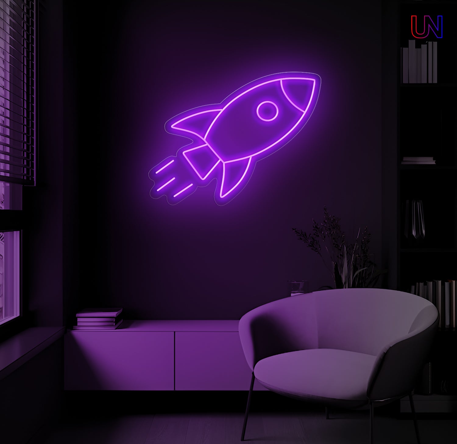 Rocket Neon Sign – Urban Now