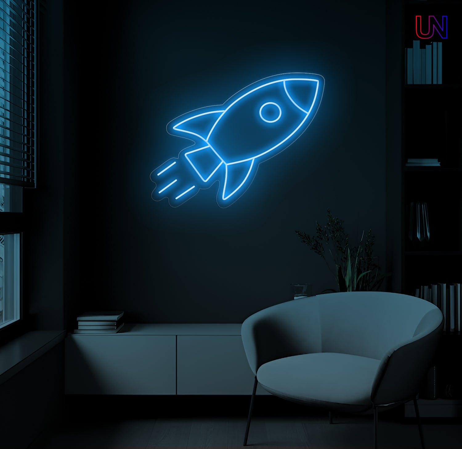 Rocket Neon Sign – Urban Now