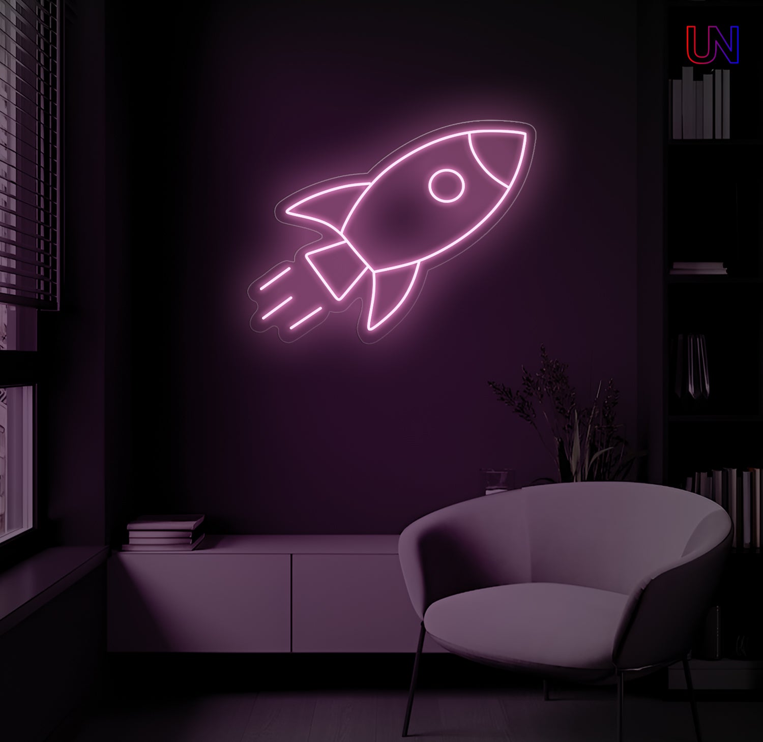 Rocket Neon Sign – Urban Now