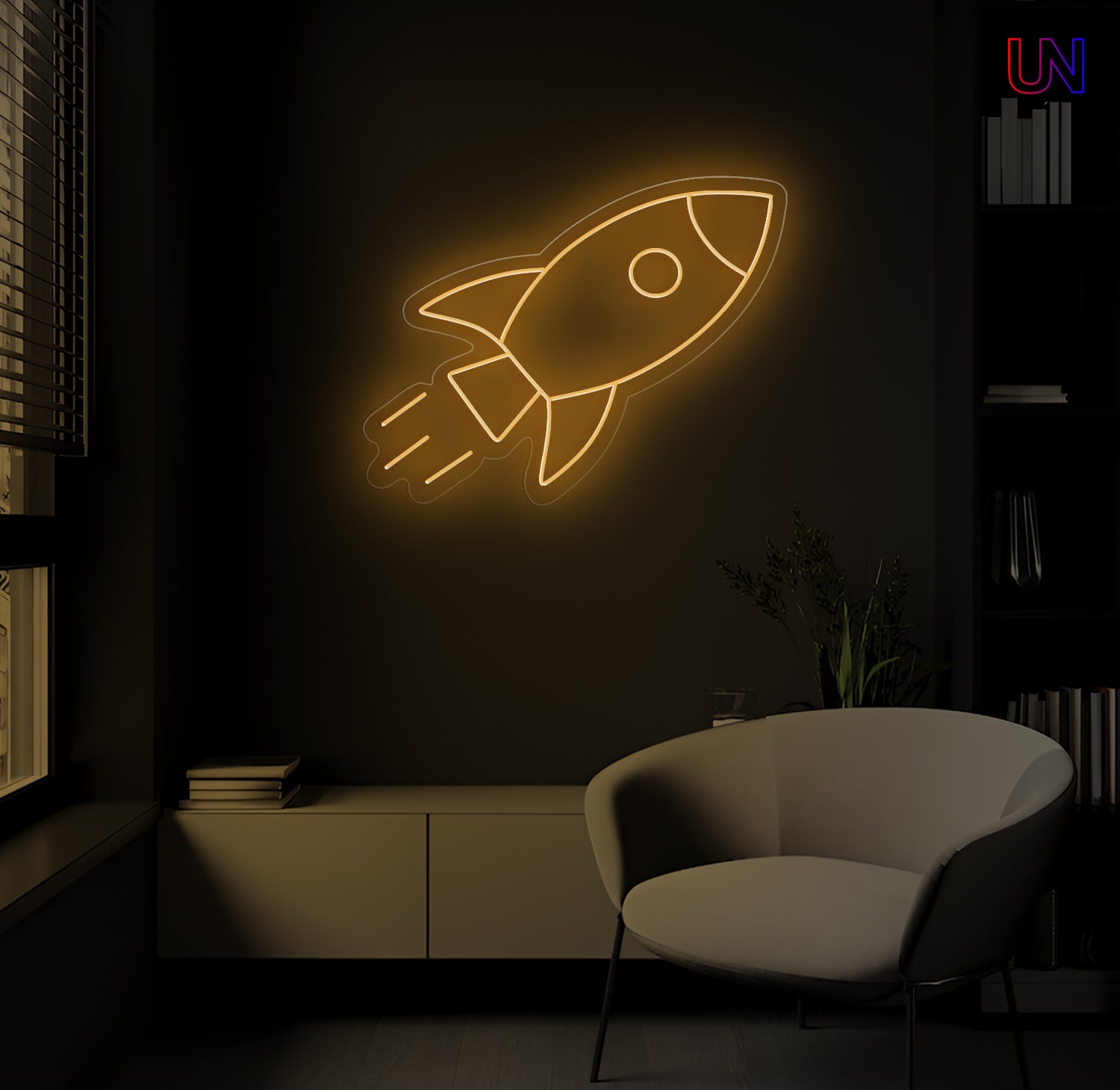 Rocket Neon Sign – Urban Now