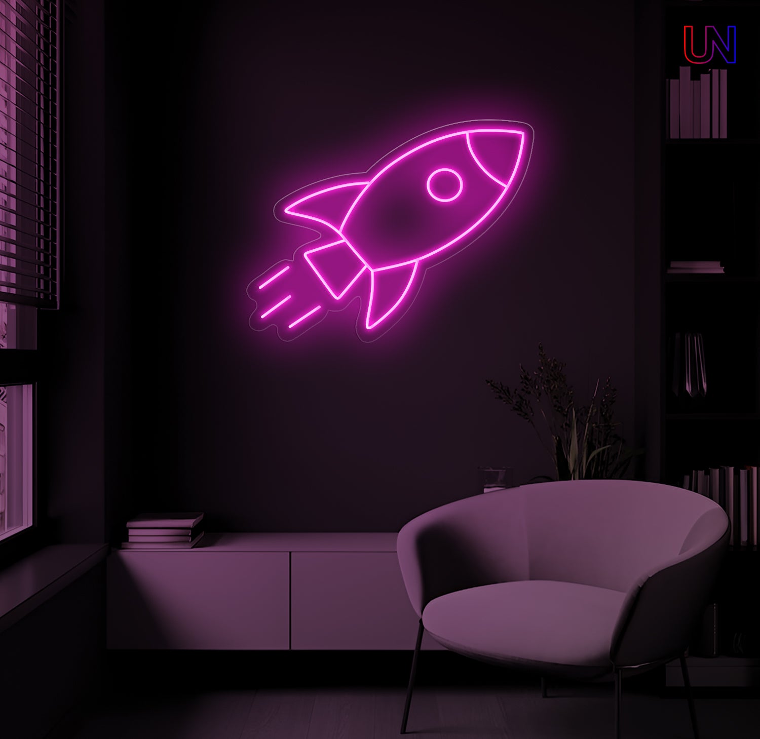 Rocket Neon Sign – Urban Now