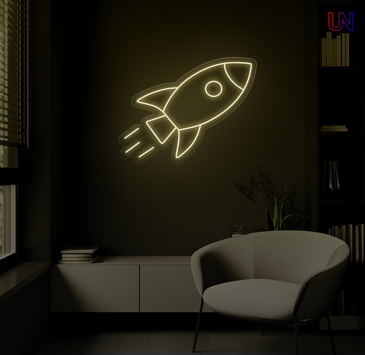 Rocket Neon Sign – Urban Now