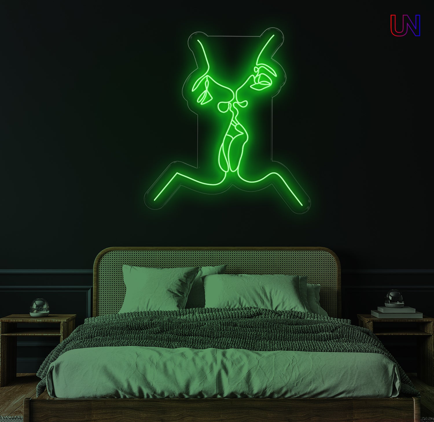 Romantic Couple Kiss – Custom Neon Sign