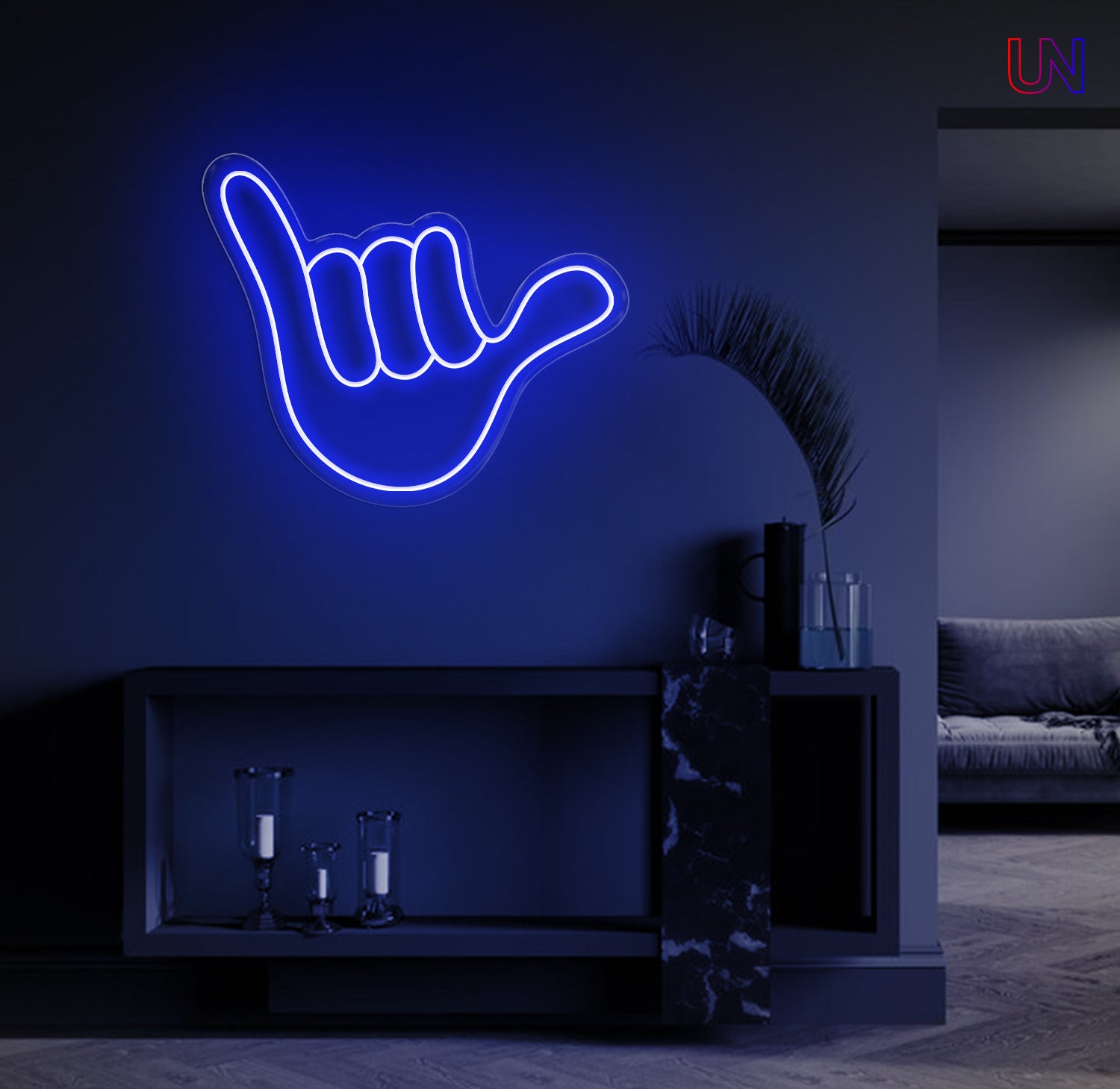 Shaka Hand Neon Sign | Urban Now