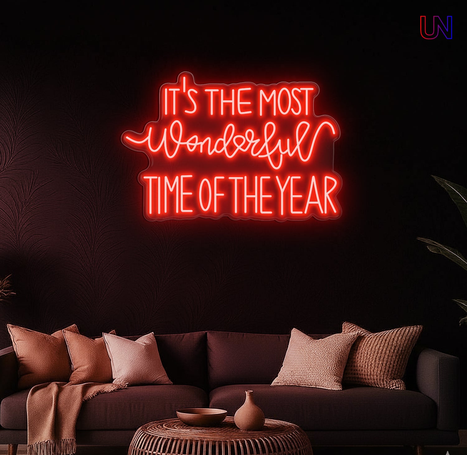 Most Wonderful Time of the Year Neon Sign – Holiday neon sign