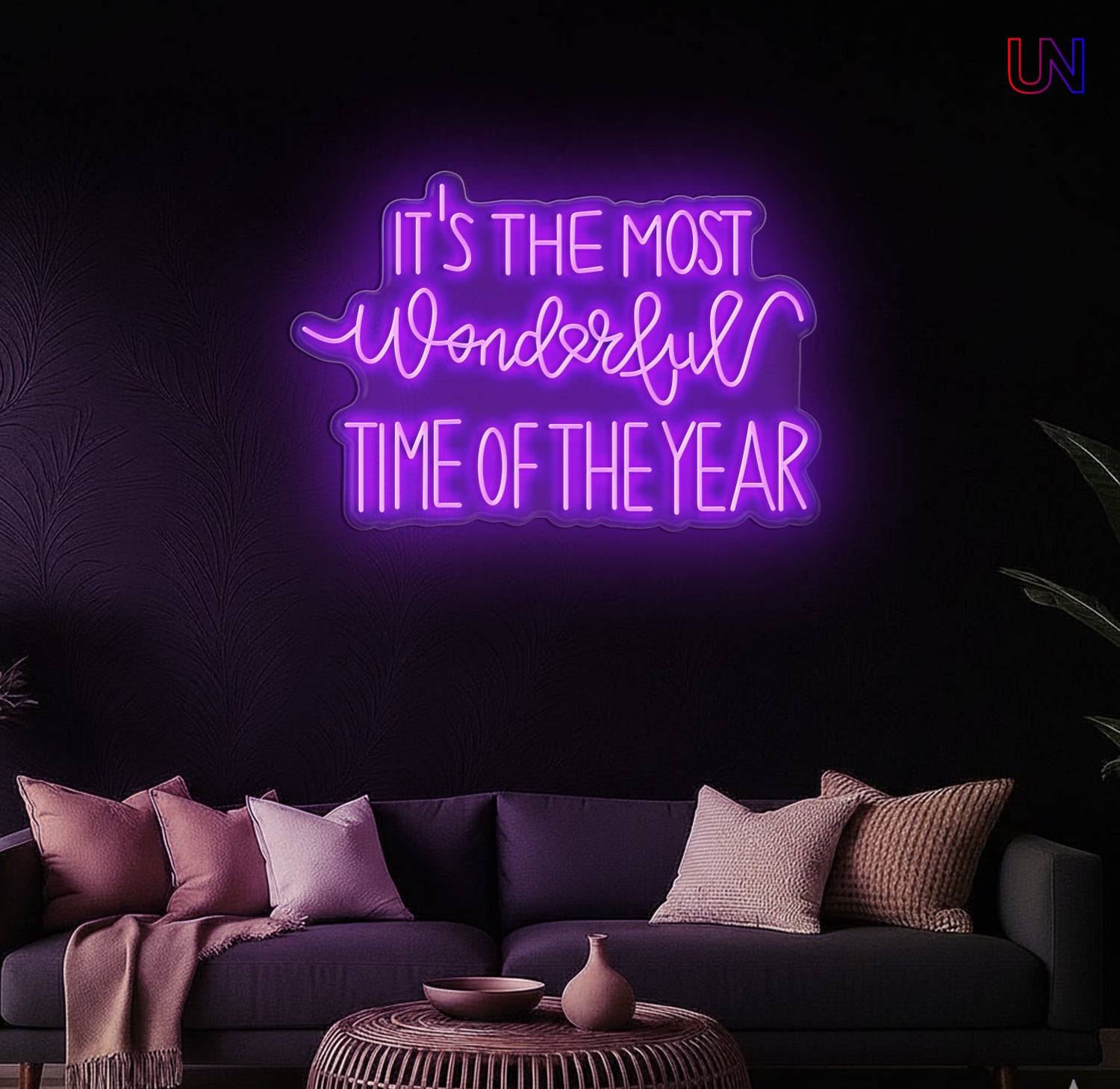 Most Wonderful Time of the Year Neon Sign – Holiday neon sign