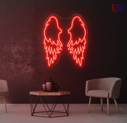 Angel Wing Custom Neon Sign