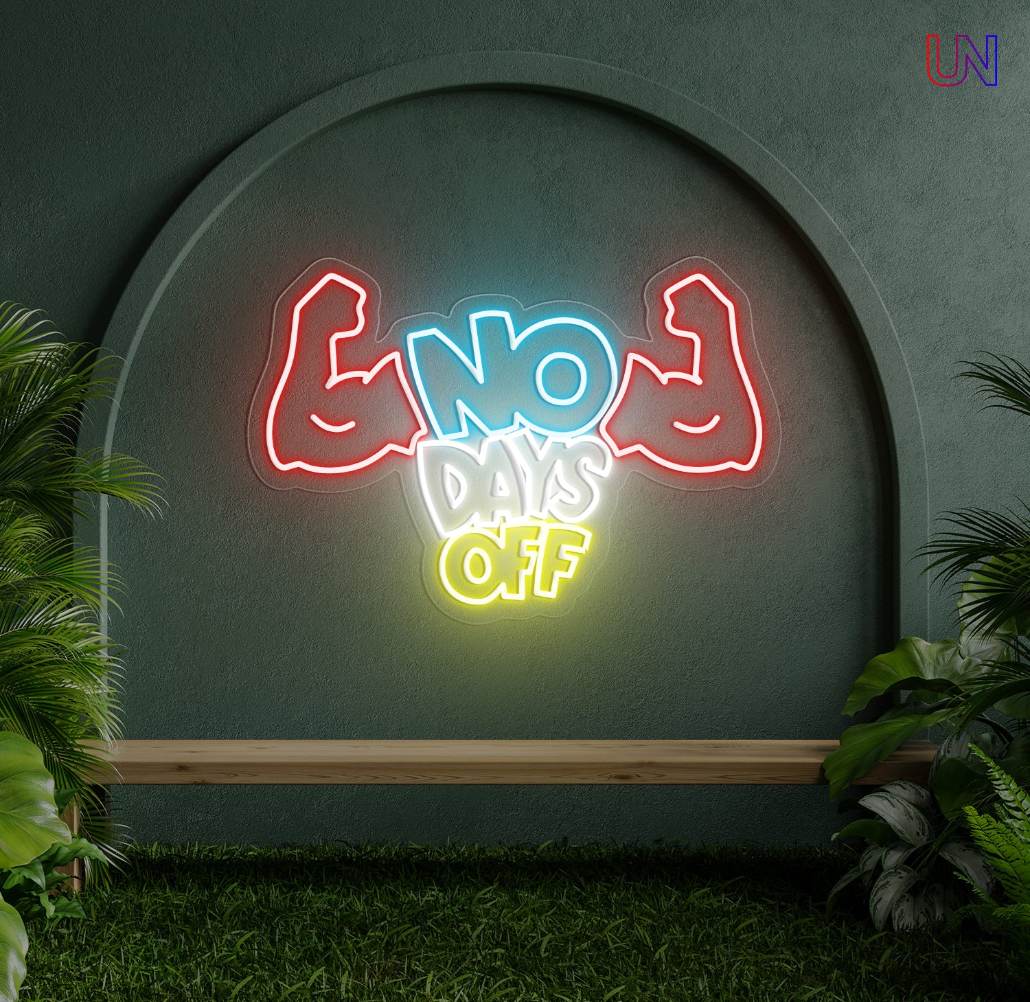 No days Off Custom Neon Sign