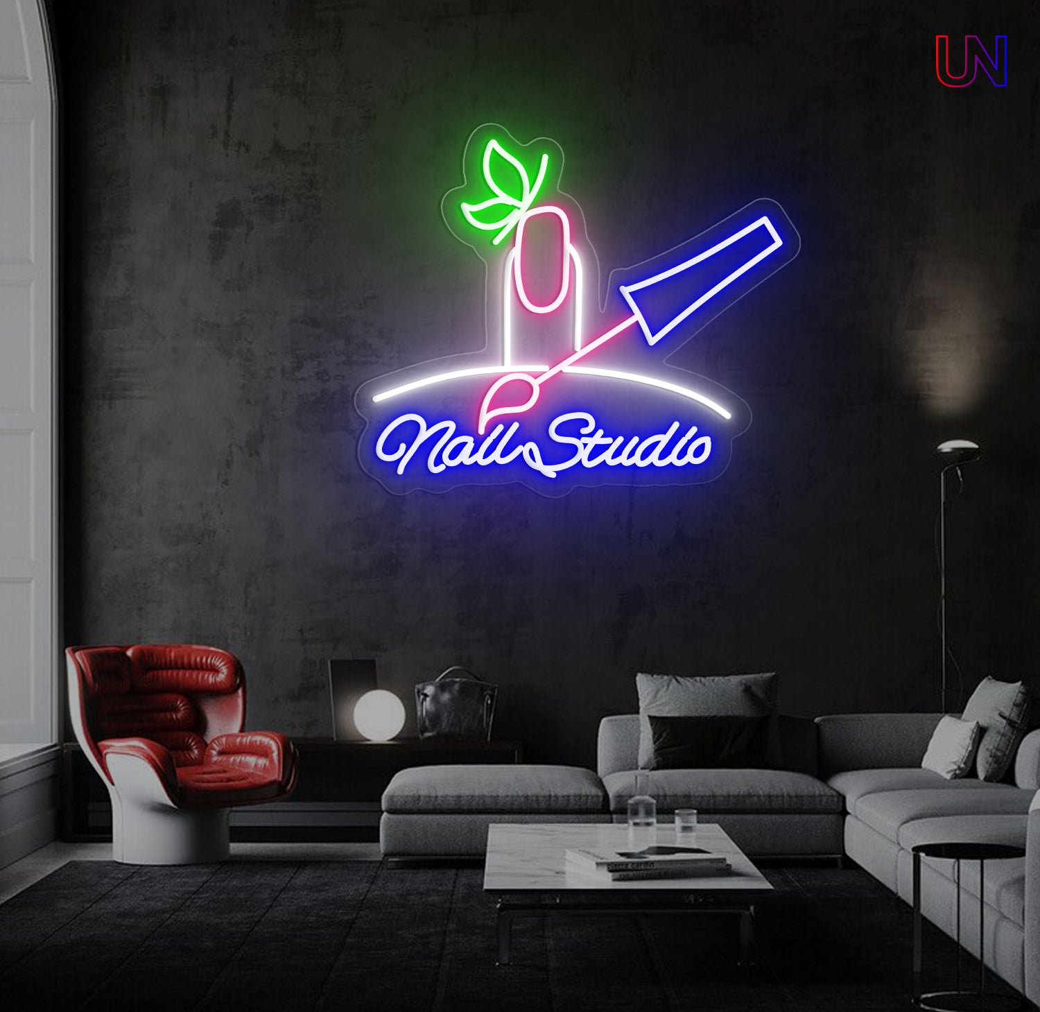 Nails Studio Custom Neon Sign