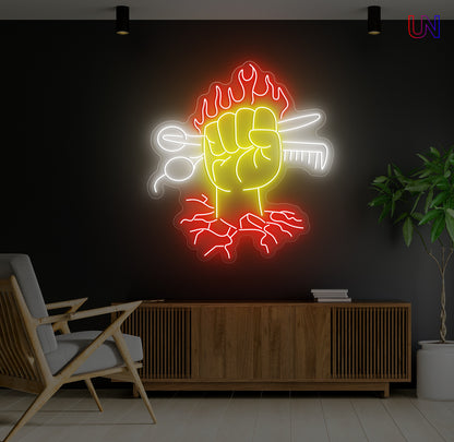 Hair saloon Custom Neon sign