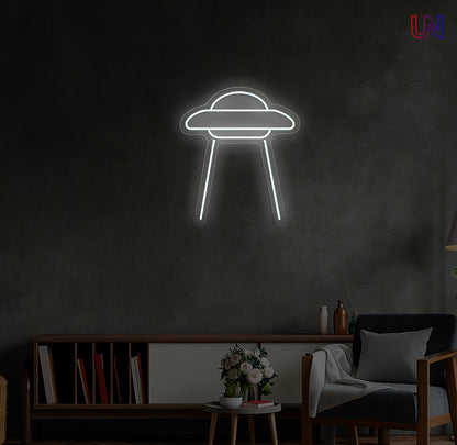 UFO Neon Sign | Space-Themed Custom Neon Sign