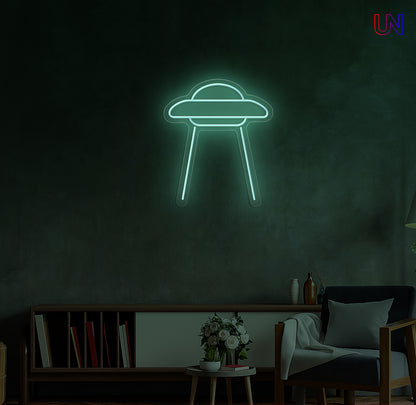 UFO Neon Sign | Space-Themed Custom Neon Sign