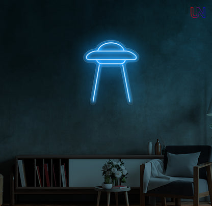 UFO Neon Sign | Space-Themed Custom Neon Sign