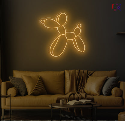 Balloon Dog Neon Sign – Custom LED Neon