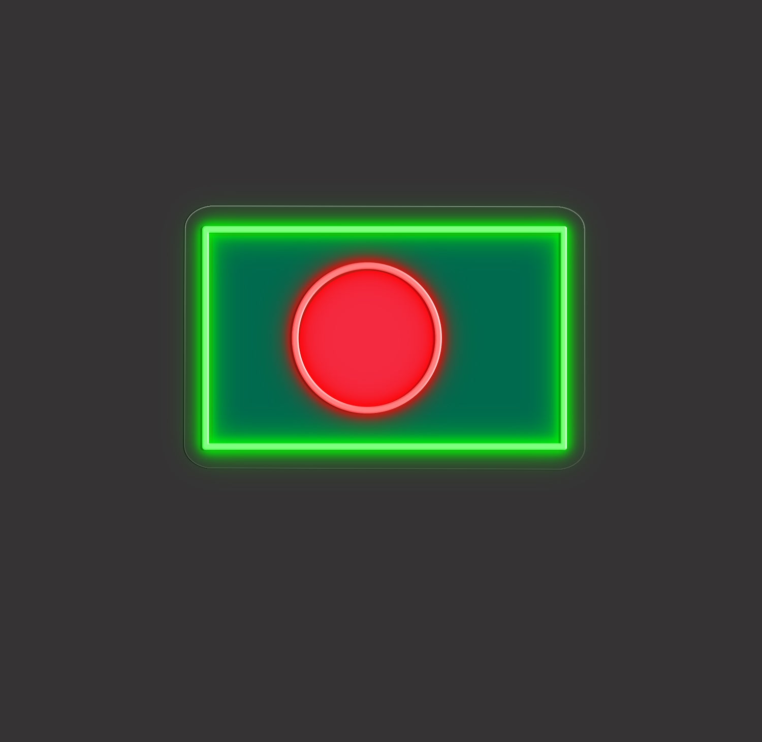Bangladesh Flag Neon Sign - Urban Now