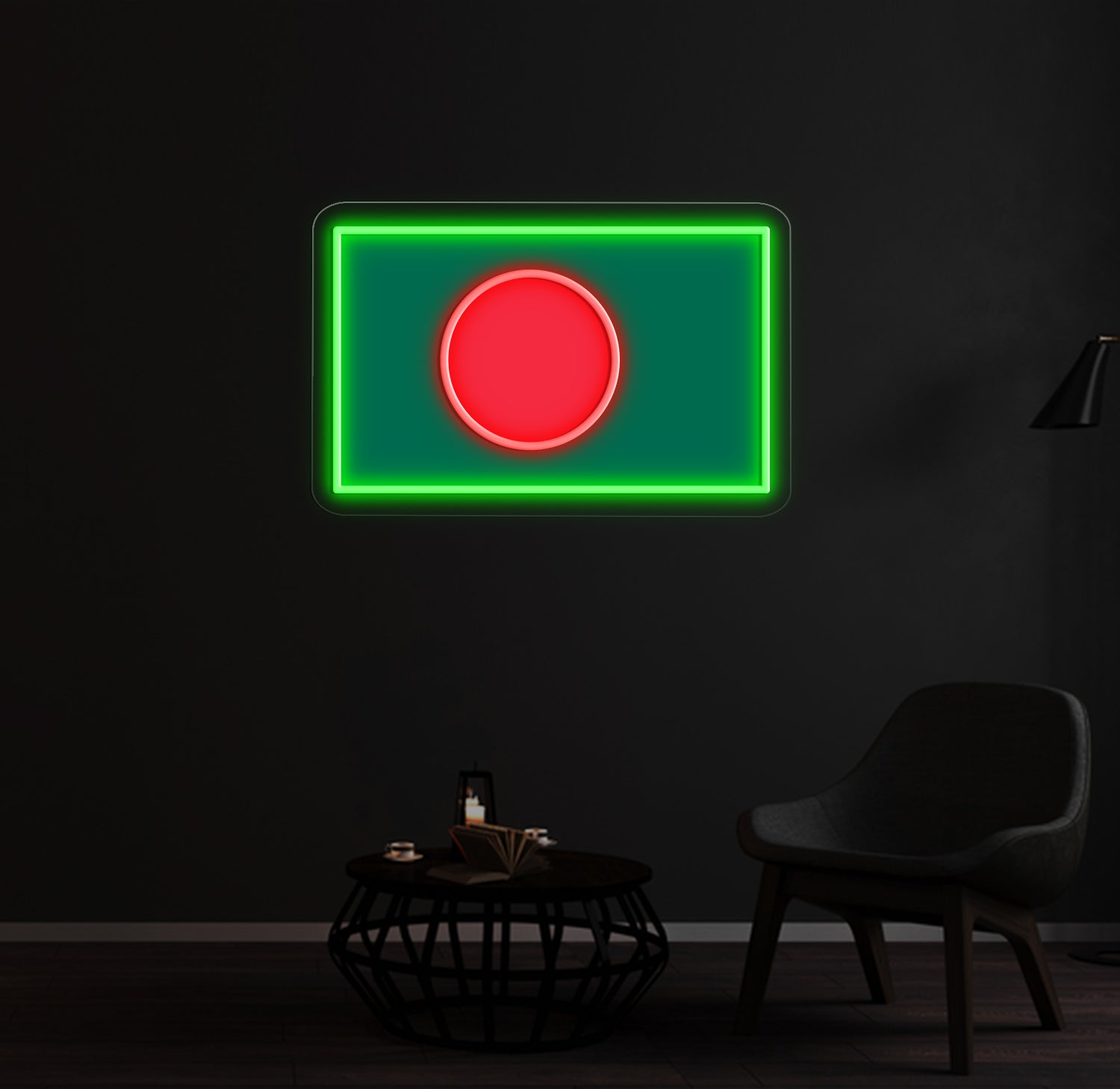 Bangladesh Flag Neon Sign - Urban Now
