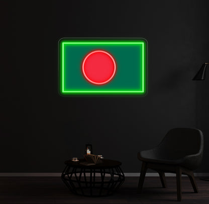 Bangladesh Flag Neon Sign - Urban Now