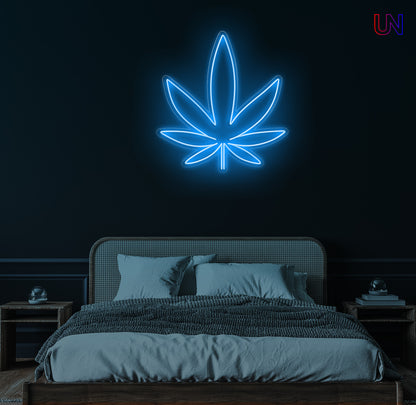 Cannabis Leaf  custom Neon Sign | Urban Now