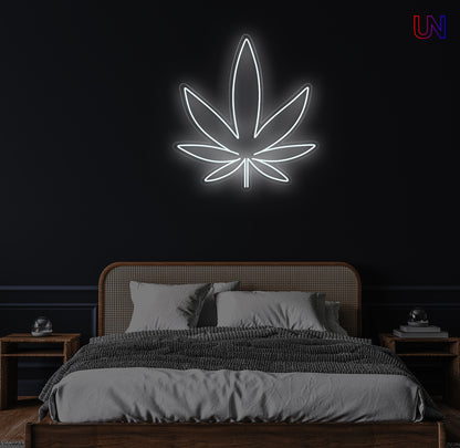 Cannabis Leaf  custom Neon Sign | Urban Now