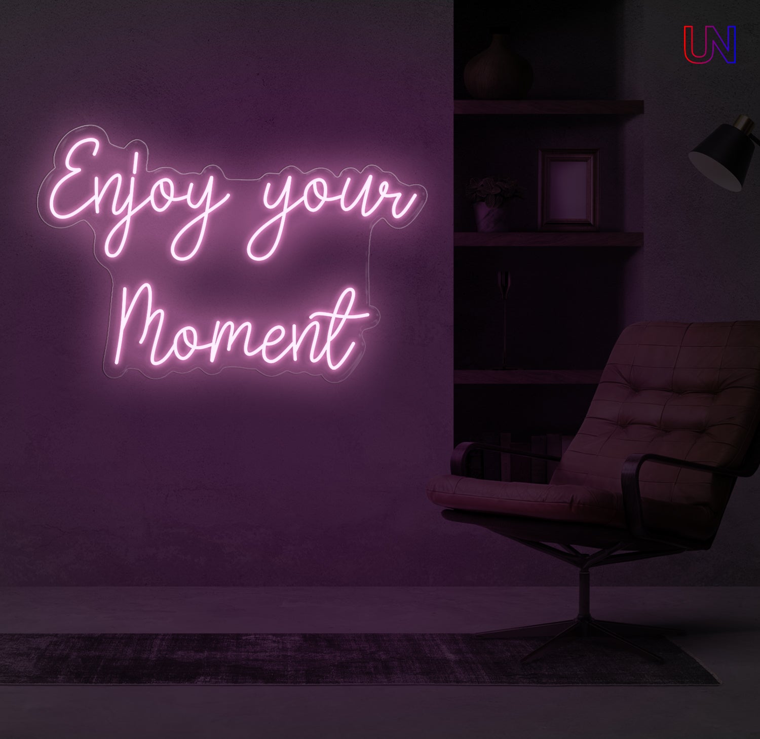 Enjoy Your Moment Neon Sign  for Living Spaces