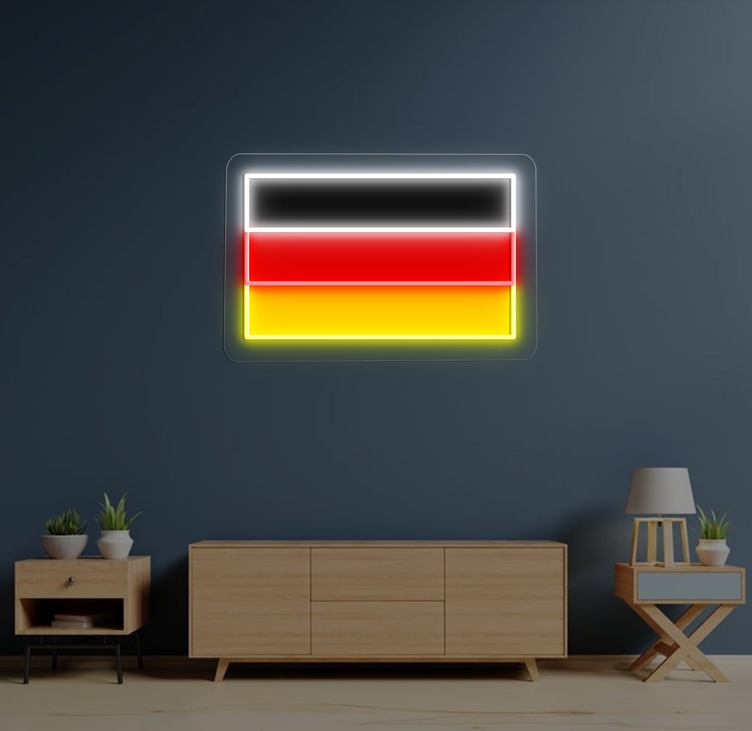 Germany Flag Neon Sign