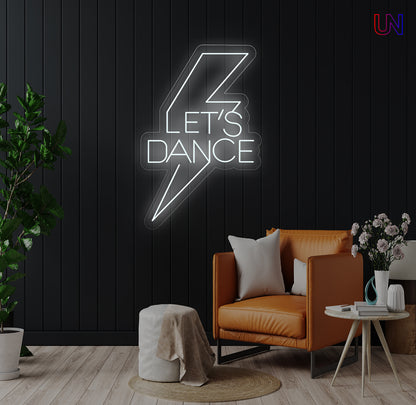 Let’s Dance Bolt – Custom Neon Sign for Party Vibes