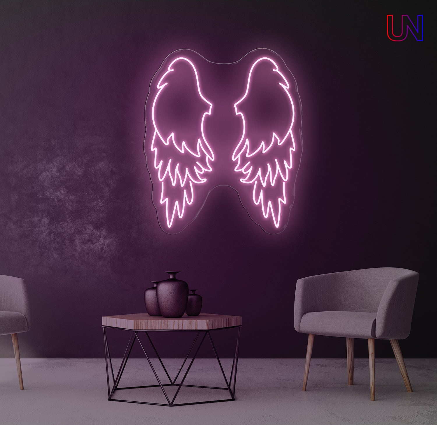 Angel Wing Custom Neon Sign