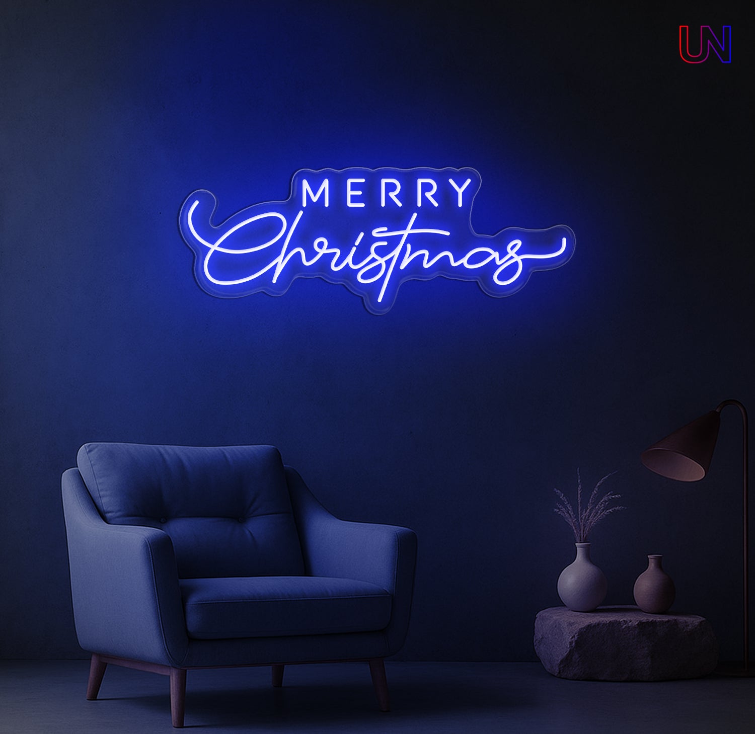 Merry Christmas Neon Sign – Holiday LED Wall Light for Home & Events