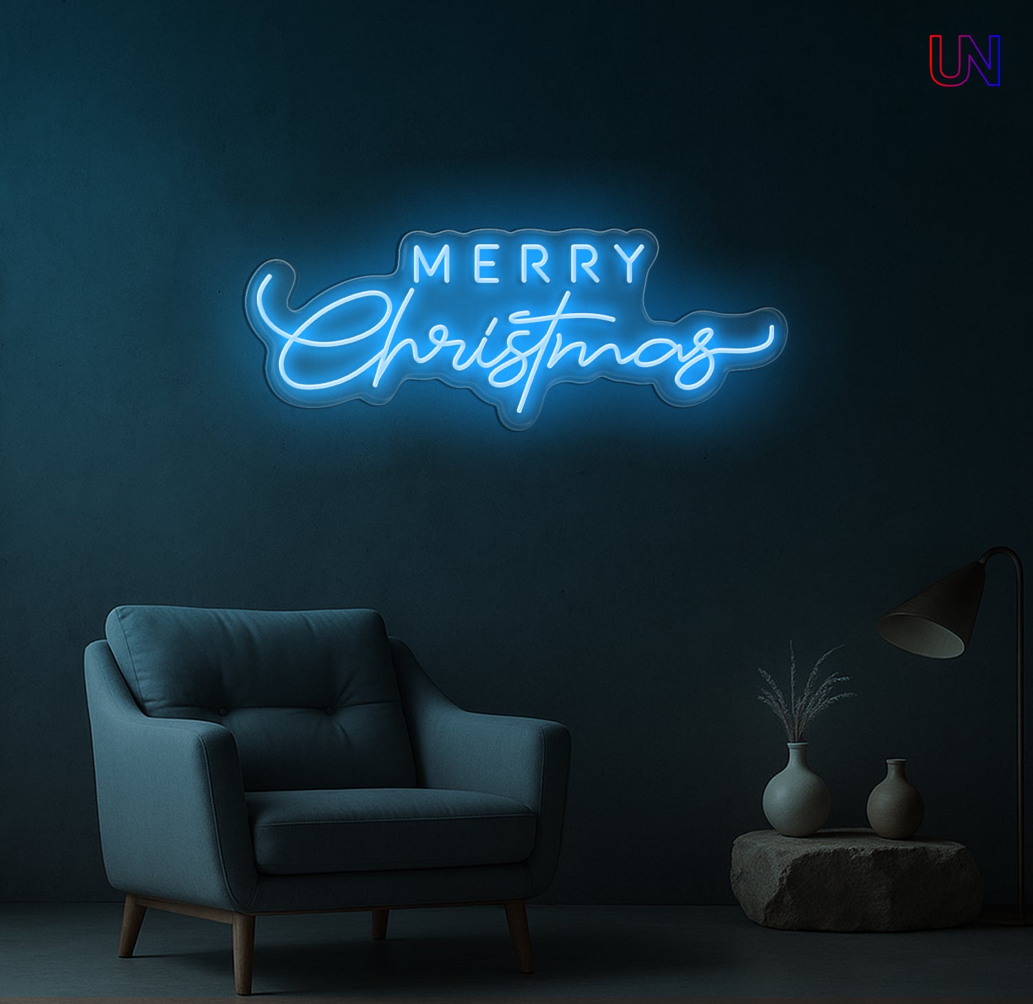 Merry Christmas Neon Sign – Holiday LED Wall Light for Home & Events