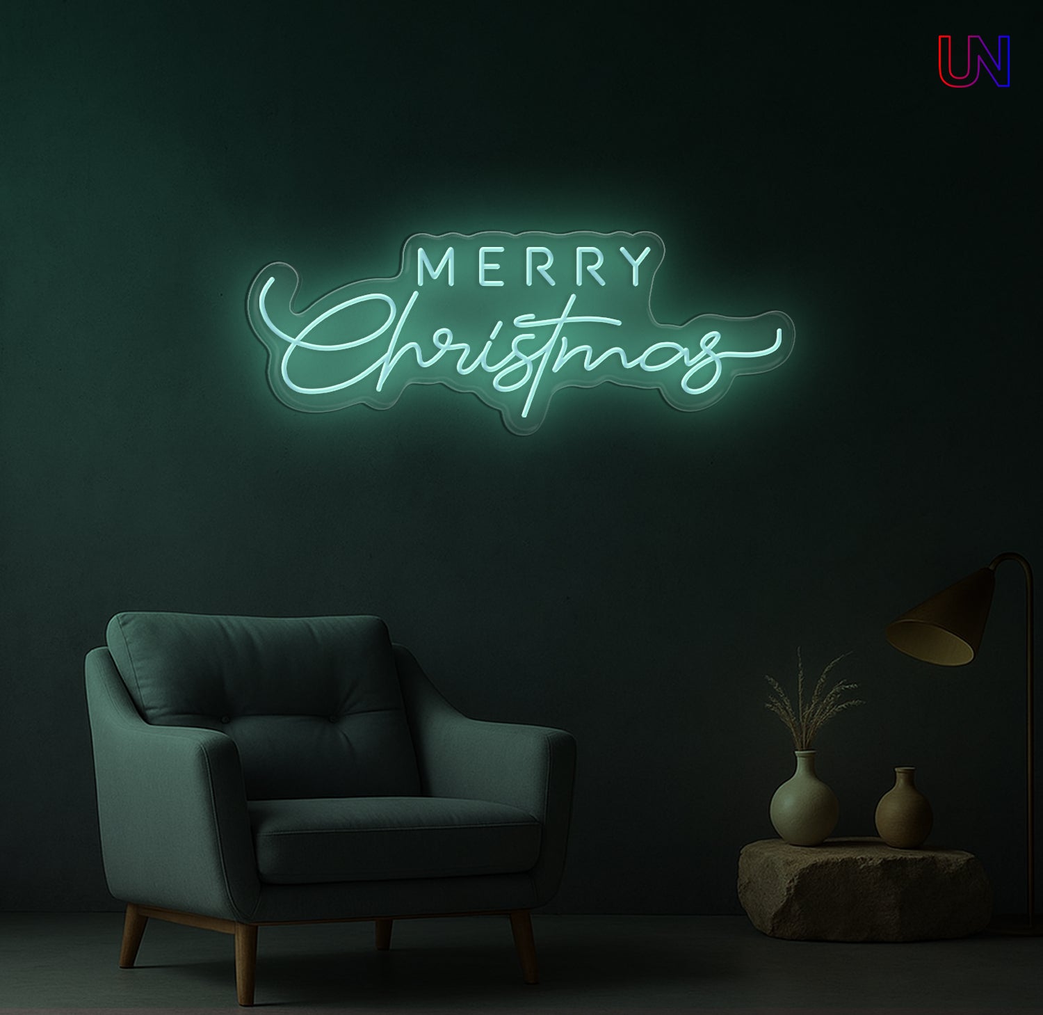 Merry Christmas Neon Sign – Holiday LED Wall Light for Home & Events