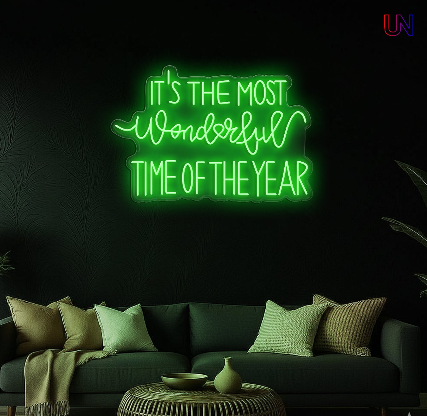 Most Wonderful Time of the Year Neon Sign – Holiday neon sign