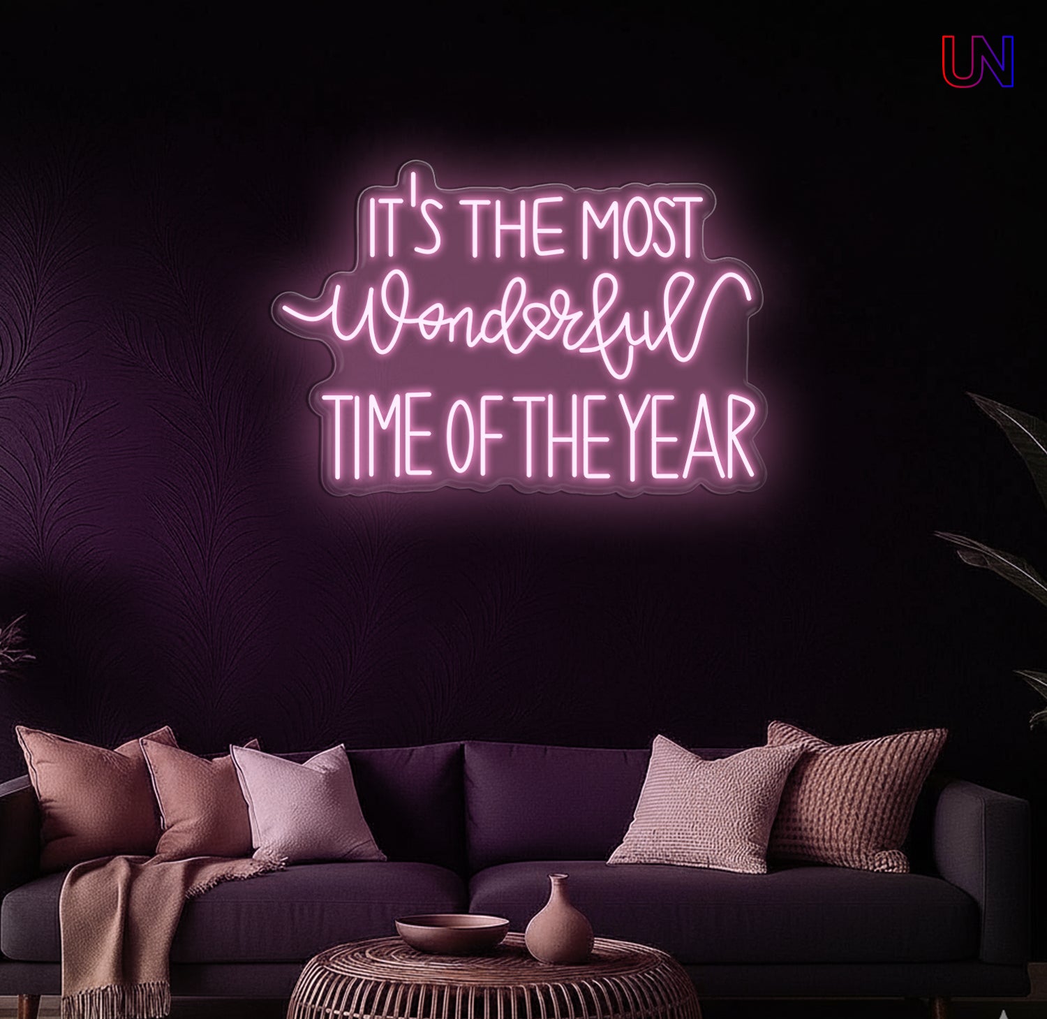 Most Wonderful Time of the Year Neon Sign – Holiday neon sign