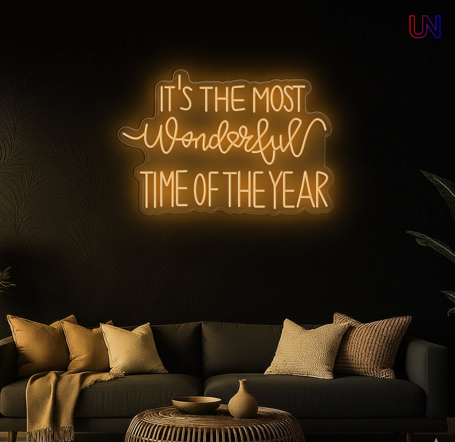 Most Wonderful Time of the Year Neon Sign – Holiday neon sign