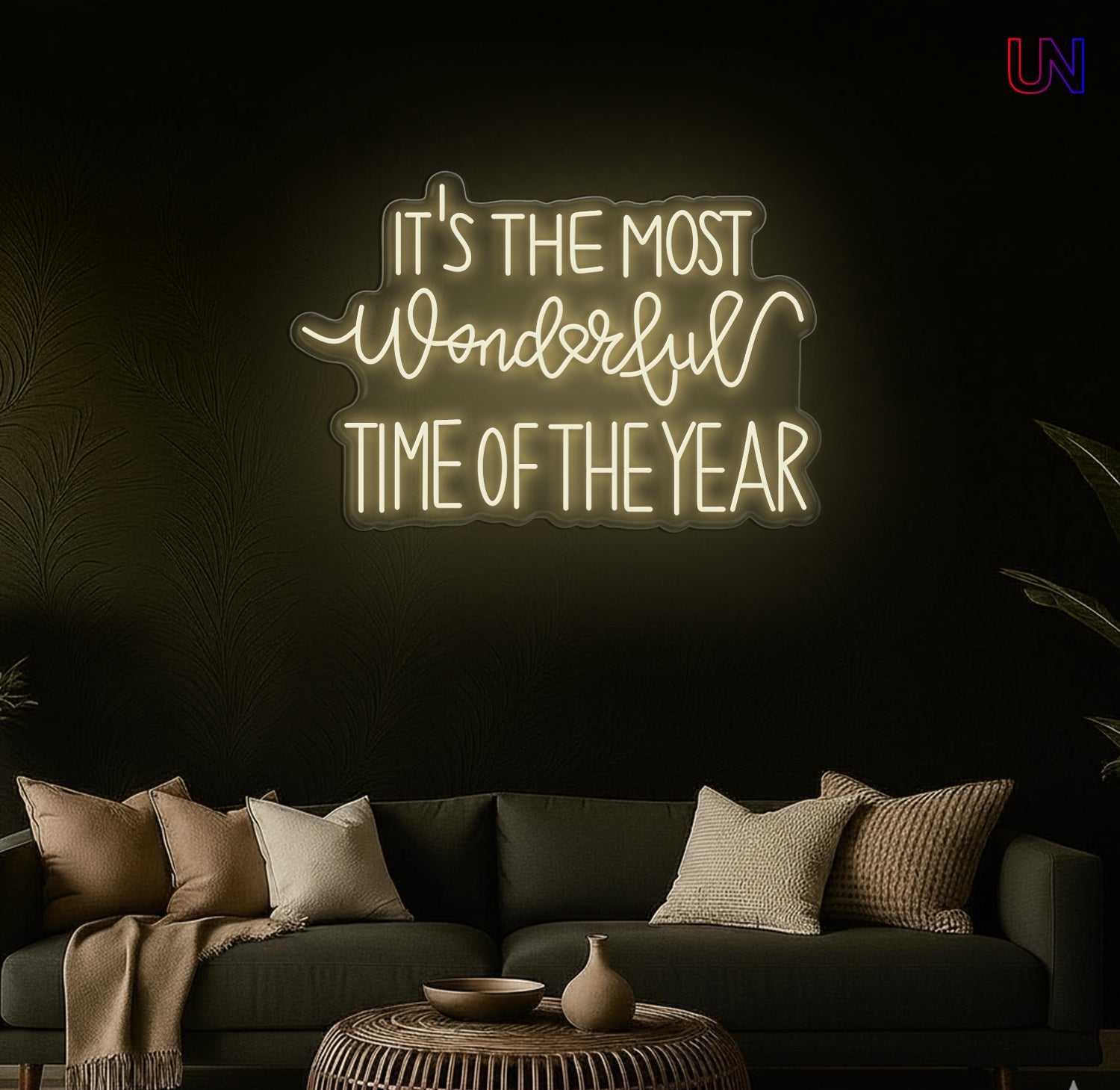 Most Wonderful Time of the Year Neon Sign – Holiday neon sign