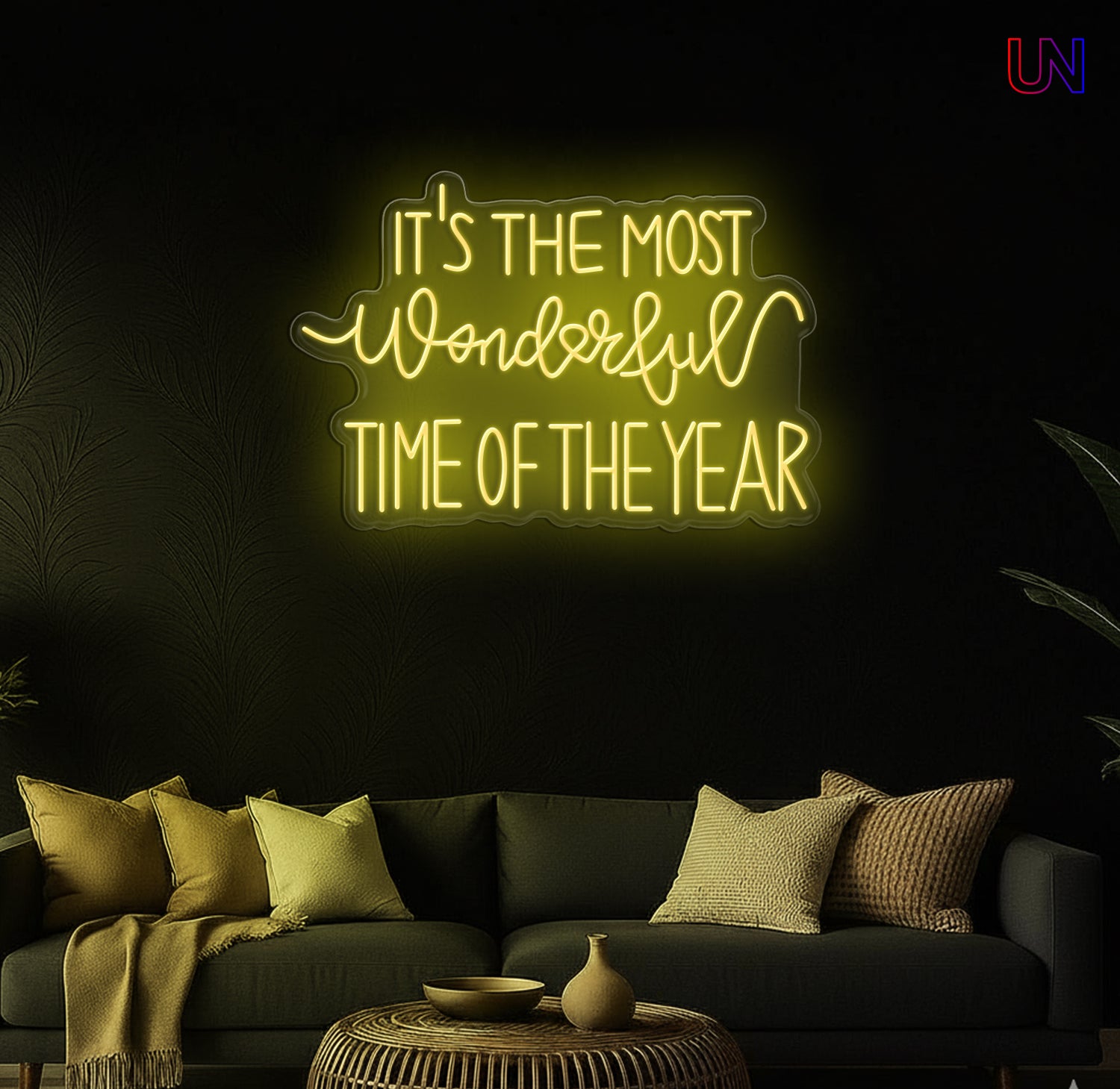 Most Wonderful Time of the Year Neon Sign – Holiday neon sign