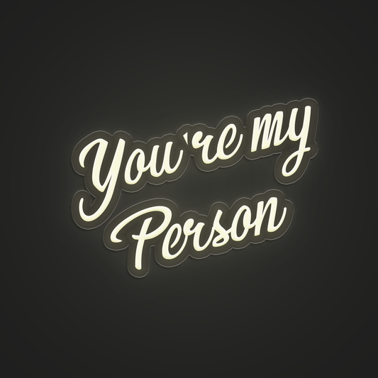 You're my person
